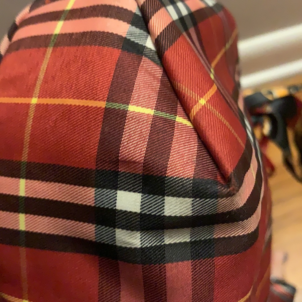 Burberry London check tote red - Picture 4 of 11